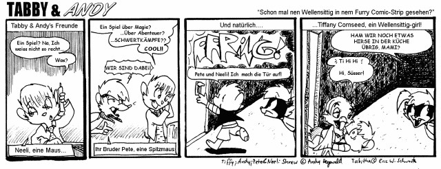 Schon mal nen Wellensittig in nem Furry Comic-Strip gesehen?