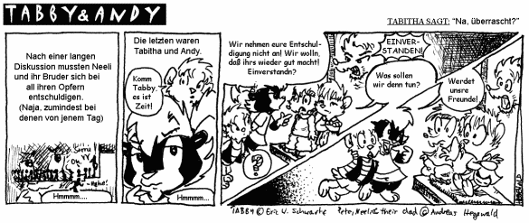 TABITHA SAGT: 
